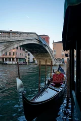 Papier Peint photo Pont du Rialto Venice Venezia Italy 2022 November