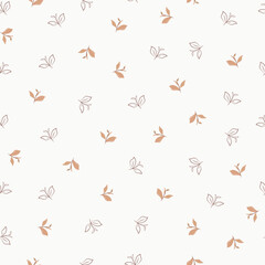 enchanting floral seamless pattern for background