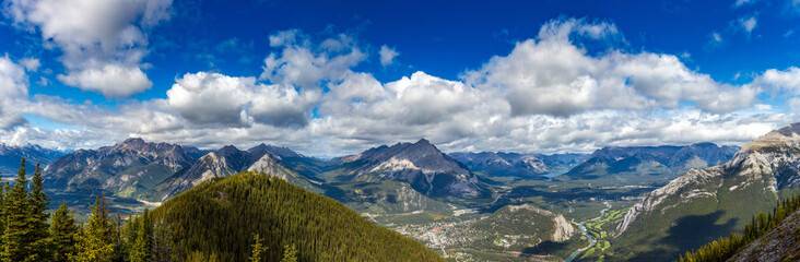 Bow Valley in Banff national park
