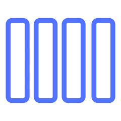 Design Layout Tiles View Week Icon