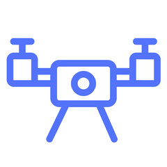 Device Drone Fly Quadcopter Technology Icon
