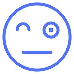 Emoji Blink Emoticon Smiley Emotion Icon