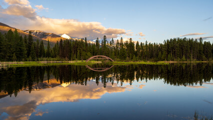 reflection in the lake