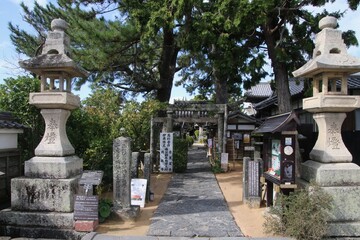 Obraz premium 金比羅社（山口県・萩市）