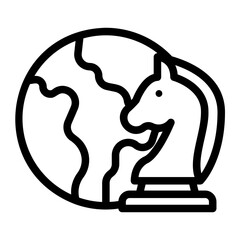 global line icon