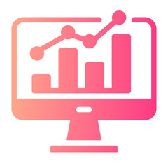 analysis gradient icon