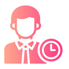 worker gradient icon