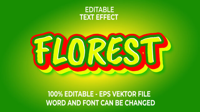 flores rasta color text effect
