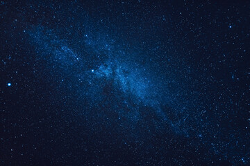 Background with stars and milky way