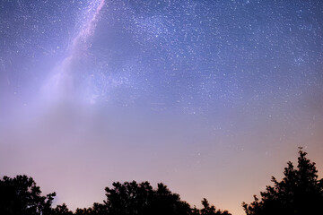 Fototapeta na wymiar 綺麗な星空