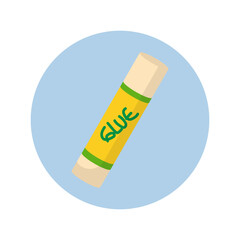 School stick glue design. Vector illustrations for prints, stickers, invitation cards, web design, blogs, social media, and more.