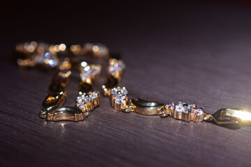 gold, gold frame as an ornament