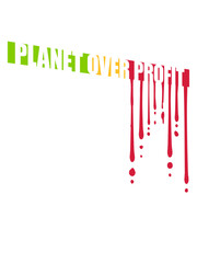 planet over profit Zitat 