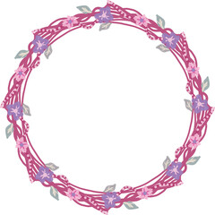 Valentine frame heart love wedding background drawing