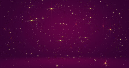 stars and particles background