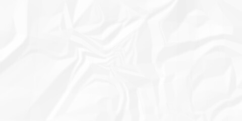 White paper crumpled texture. white fabric textured crumpled white paper background. panorama white paper texture background, crumpled pattern texture backgrund.