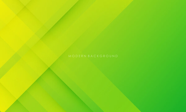 Modern gradients green and yellow background design