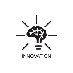 innovation icon , solution icon vector