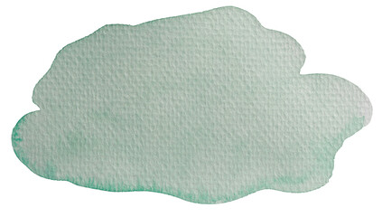 abstract green water color hand painted background, with copy space 