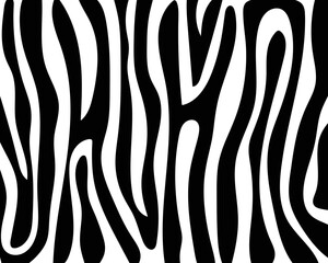 vector zebra skin pattern stripes.