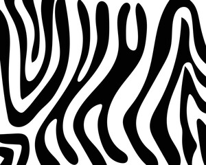 vector zebra skin pattern