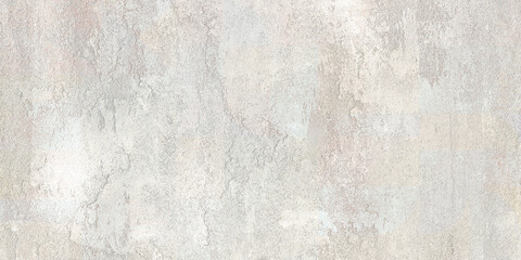 Grunge concrete wall with ornaments and prints. Digital tiles design.