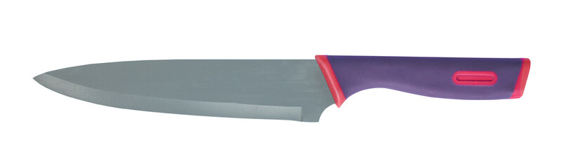 knife with a plastic handle