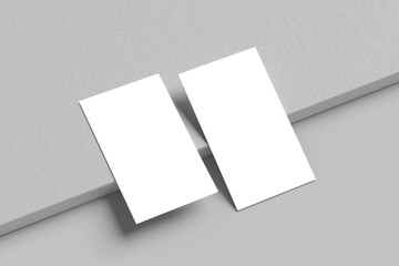 Fototapeta premium business card front or back design mock-up