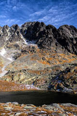 mountains, trekking, outdoors, slovakia, tatras, Small Cold Valley, tatra mountains, climbing, autumn, sunny, natural, no people, tatra, dangerous, little, panorama, Slavkovsky, national, peak, enviro