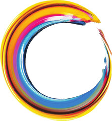 Obraz premium Cilcle Color full