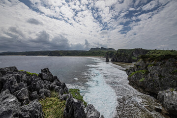 Fototapeta na wymiar 沖縄の海と空