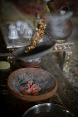 Making coffee -sudanese style