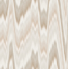 Seamless abstract ikat pattern in earthy color.Abstract background for textile design, wallpaper, surface textures, wrapping paper.
