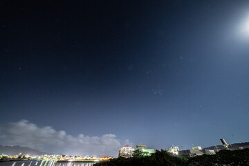 沖縄本島の夜景