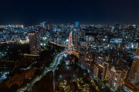 都心の夜景 © 憲一 長谷川