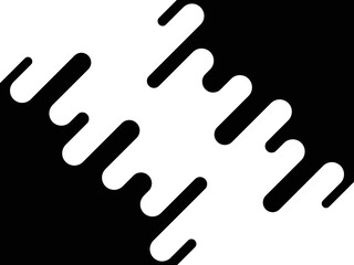 とろける液体の背景　ブラック＆ホワイト