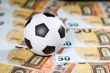 Ballon finances business football sport argent