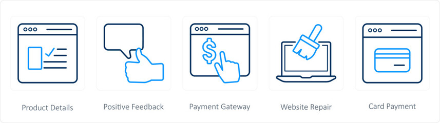 product details, positive feedback