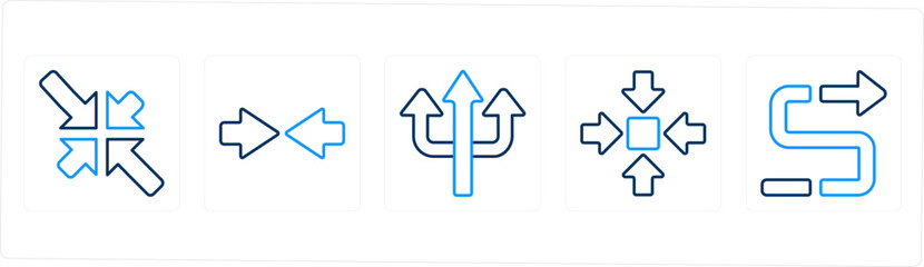 Fototapeta premium arrows, path, route