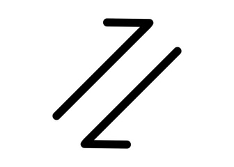 illustration of a black and white icon on a white background