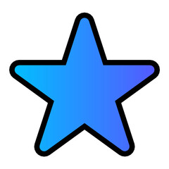 star gradient icon