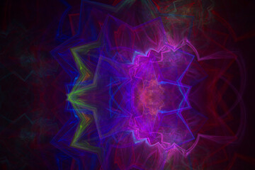 Abstract background shape design template, futuristic background, Multicolour wall background. Multicolored background. Transparent lines and spots. Texture backdrop, macro