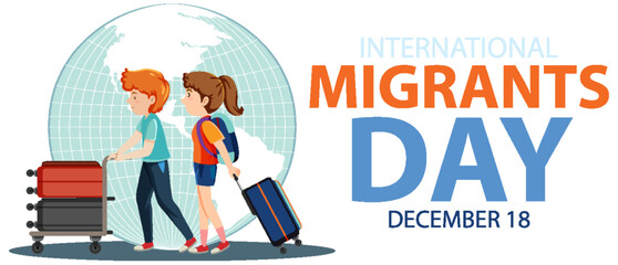 International Migrants Day Banner Design