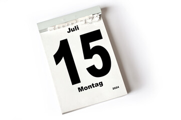 15 . Juli 2024