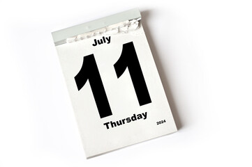 11 . July 2024