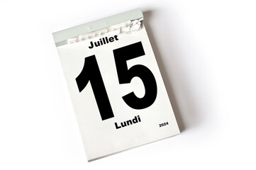 15   Juillet 2024