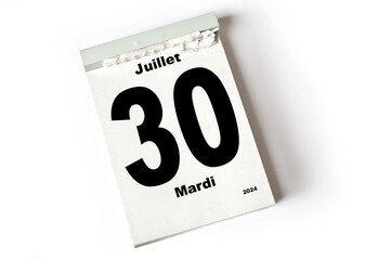 30   Juillet 2024