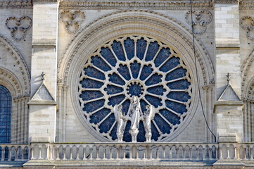 Rosace de la Cathédrale Notre-Dame.