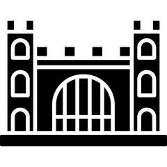 Fototapeta premium Castle Icon