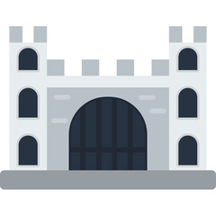 Fototapeta premium Castle Icon